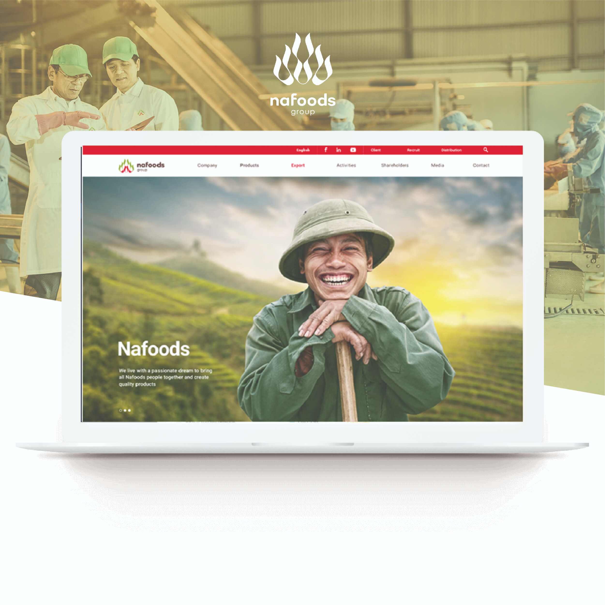 Nafood - Website